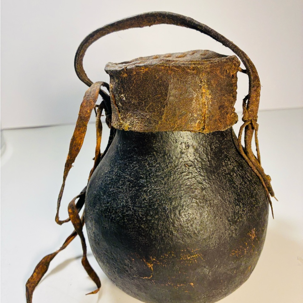 Vintage African Milk / Water Canteen
